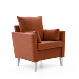 Boble 1-seter m/overstoppet armlen