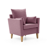 Boble 1-seter m/overstoppet armlen