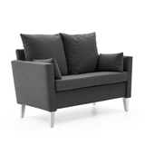 Boble 2-seter m/overstoppet armlen