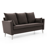 Boble 3-seter m/overstoppet armlen