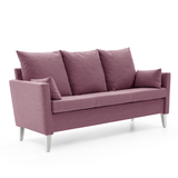 Boble 3-seter m/overstoppet armlen