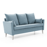 Boble 3-seter m/overstoppet armlen