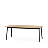 Ark spisebord uttrekkbart 200x100, m/2 ileggsplater (260x100)