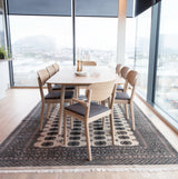 Svea stablestol m/overstoppet sete, u/armlene