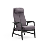 Crew hvilestol m/trinnløs regulering, åpent armlen