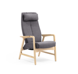 Crew hvilestol m/trinnløs regulering, åpent armlen