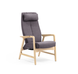 Crew hvilestol m/trinnløs regulering, åpent armlen