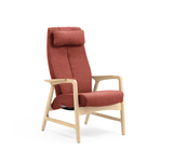 Crew hvilestol m/trinnløs regulering, åpent armlen