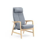 Crew hvilestol m/trinnløs regulering, åpent armlen