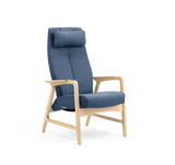 Crew hvilestol m/trinnløs regulering, åpent armlen