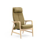 Crew hvilestol m/trinnløs regulering, åpent armlen