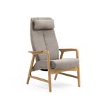 Crew hvilestol m/trinnløs regulering, åpent armlen