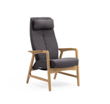 Crew hvilestol m/trinnløs regulering, åpent armlen