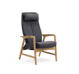 Crew hvilestol m/trinnløs regulering, åpent armlen