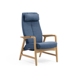 Crew hvilestol m/trinnløs regulering, åpent armlen