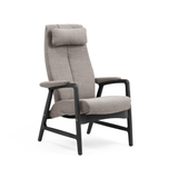 Crew hvilestol m/trinnløs regulering, åpent armlen med armlenepute