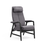 Crew hvilestol m/trinnløs regulering, åpent armlen med armlenepute