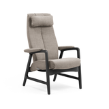 Crew hvilestol m/trinnløs regulering, åpent armlen med armlenepute