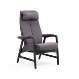 Crew hvilestol m/trinnløs regulering, åpent armlen med armlenepute