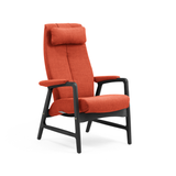 Crew hvilestol m/trinnløs regulering, åpent armlen med armlenepute