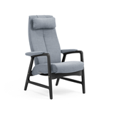 Crew hvilestol m/trinnløs regulering, åpent armlen med armlenepute