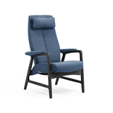 Crew hvilestol m/trinnløs regulering, åpent armlen med armlenepute