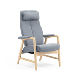 Crew hvilestol m/trinnløs regulering, åpent armlen med armlenepute