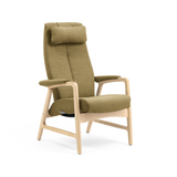 Crew hvilestol m/trinnløs regulering, åpent armlen med armlenepute