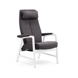 Crew hvilestol m/trinnløs regulering, åpent armlen med armlenepute