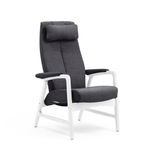 Crew hvilestol m/trinnløs regulering, åpent armlen med armlenepute