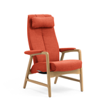 Crew hvilestol m/trinnløs regulering, åpent armlen med armlenepute