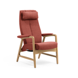 Crew hvilestol m/trinnløs regulering, åpent armlen med armlenepute