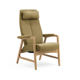 Crew hvilestol m/trinnløs regulering, åpent armlen med armlenepute