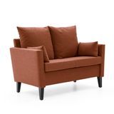 Boble 2-seter m/overstoppet armlen