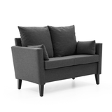 Boble 2-seter m/overstoppet armlen