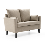 Boble 2-seter m/overstoppet armlen