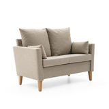 Boble 2-seter m/overstoppet armlen