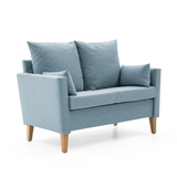 Boble 2-seter m/overstoppet armlen