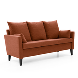 Boble 3-seter m/overstoppet armlen