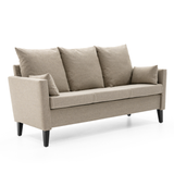 Boble 3-seter m/overstoppet armlen