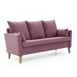 Boble 3-seter m/overstoppet armlen