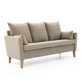 Boble 3-seter m/overstoppet armlen